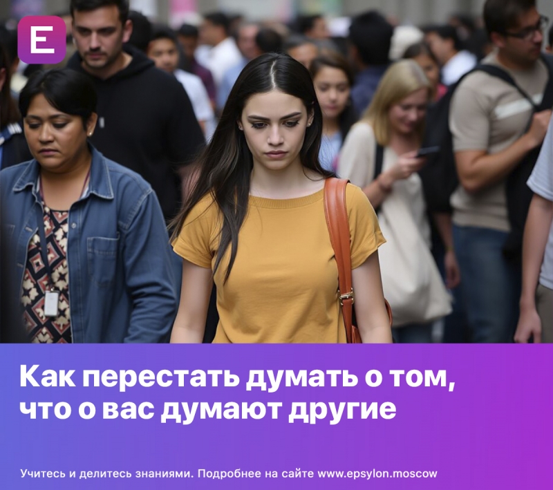 Как перестать думать о том, что о вас думают другие