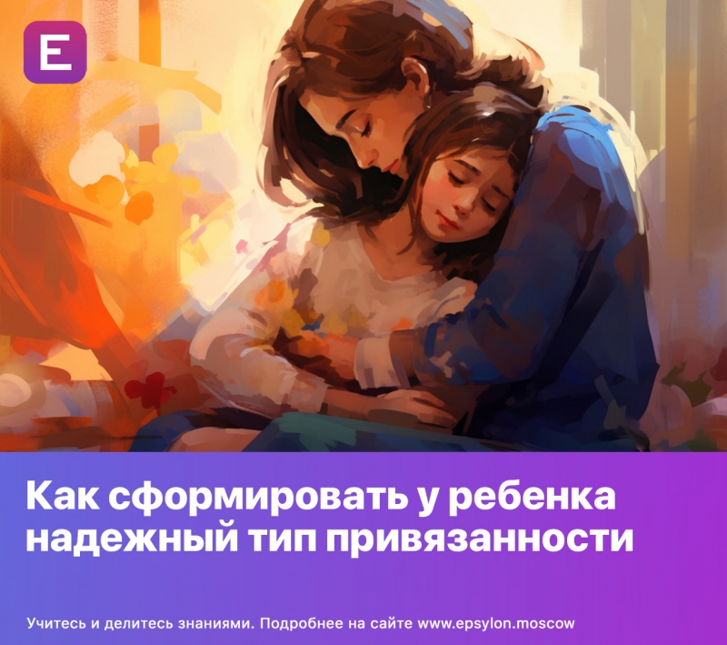 Как сформировать у ребенка надежный тип привязанности