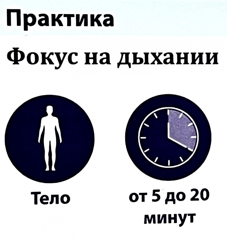 Практика для развития осознанности «Фокус на дыхании» Практика для развития осознанности «Фокус на дыхании»