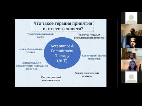 Терапия принятием и ответственностью МГУ: открытая встреча!